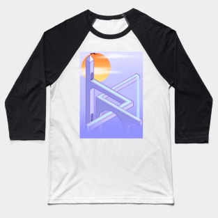 Isometric artwork Baseball T-Shirt